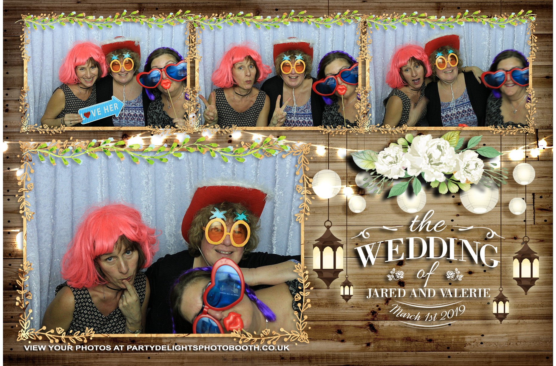 Jared and Valerie’s Wedding - Prints | View more photos from the event at gallery.partydelightsphotobooth.co.uk/u/PartyDelightsPhotoBooth/Jared-and-Valerie’s-Wedding-Prints